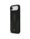 Etui Mercedes Leather The Move MagSafe do Apple iPhone 17 Air czarny