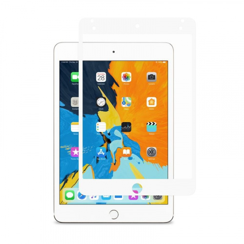 Hurtownia Moshi - 4713057257759 - MOSH006WHT - Ochronna folia anty-refleksyjna Moshi iVisor AG Apple iPad mini 7.9 2015/2019 (4. i 5. generacji) (biała ramka) - B2B homescreen