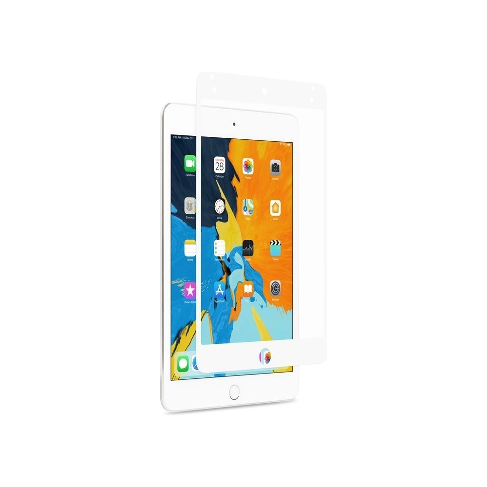 Hurtownia GSM - Ochranná fólie proti odrazu Moshi iVisor AG Apple iPad mini 7.9 2015/2019 (4. a 5. generace) (bílý rámeček) - MOSH006WHT - {ean13} - Hurt