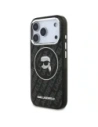 Etui Karl Lagerfeld IML Karl Head Logo MagSafe do Apple iPhone 17 Pro Max czarny