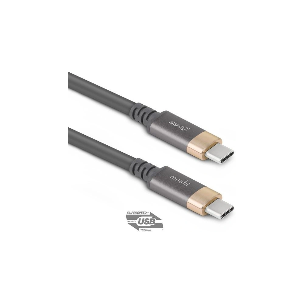 Hurtownia GSM - Kabel Moshi USB-C Monitor Cable Power Delivery 100 W, 4K (Šedá/Zlatá) - MOSH007GRYGLD - {ean13} - Hurt