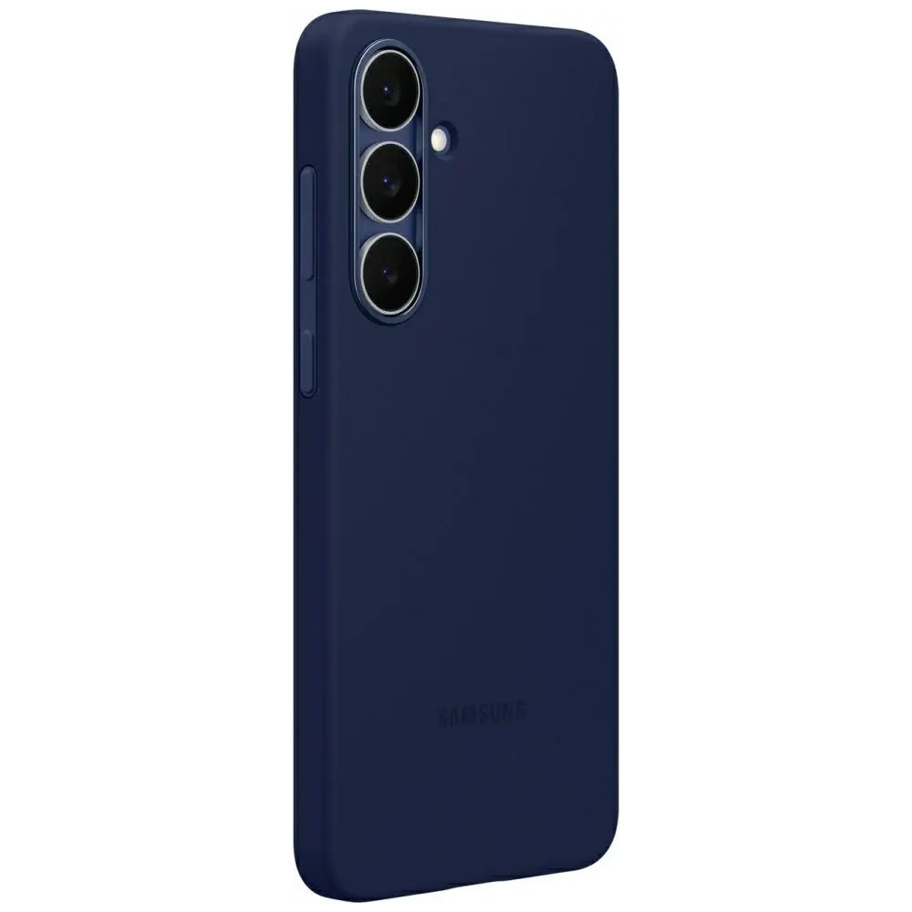Etui Samsung Silicone do Galaxy S25 FE ciemno niebieski