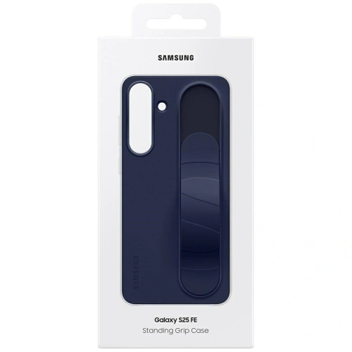 Etui Samsung Standing Grip do Galaxy S25 FE ciemno niebieski