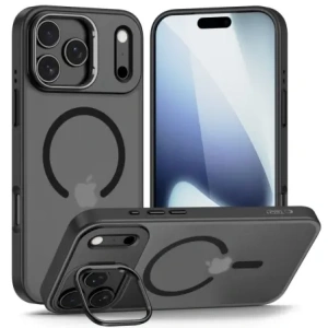 Etui Tech-Protect Magstand MagSafe do Apple iPhone 17 Pro Matte Black