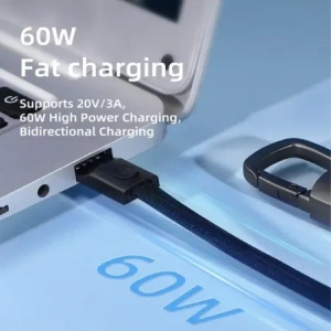 Kabel Tech-Protect Ultraboost DNA Keychain USB-C / USB-C Cable PD 60W / 3A Iron Grey
