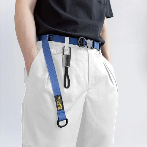 Kabel Tech-Protect Ultraboost DNA Keychain USB-C / USB-C Cable PD 60W / 3A Iron Grey