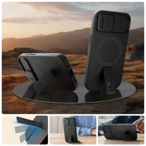 Etui Tech-Protect Kevlar Aura MagSafe do Apple iPhone 16e Black