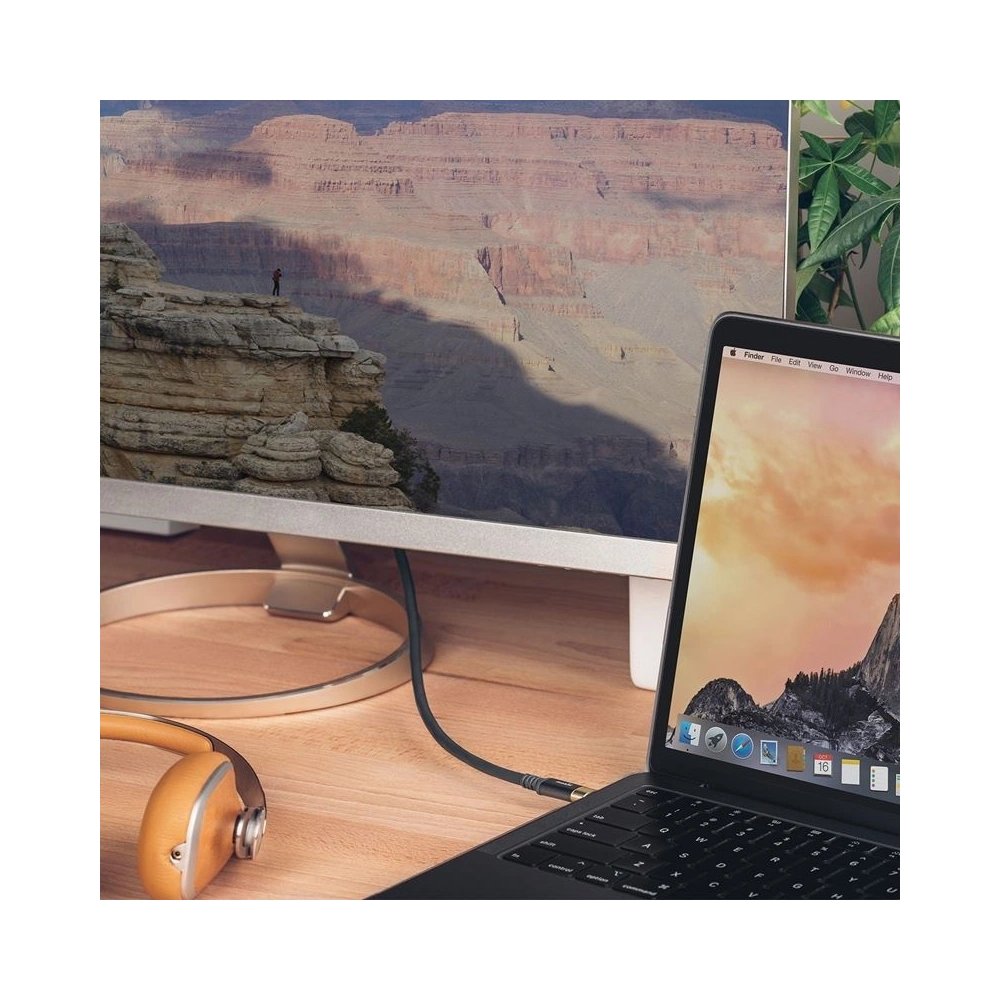 Hurtownia GSM - Kabel Moshi USB-C Monitor Cable Power Delivery 100 W, 4K (Šedá/Zlatá) - MOSH007GRYGLD - {ean13} - Hurt