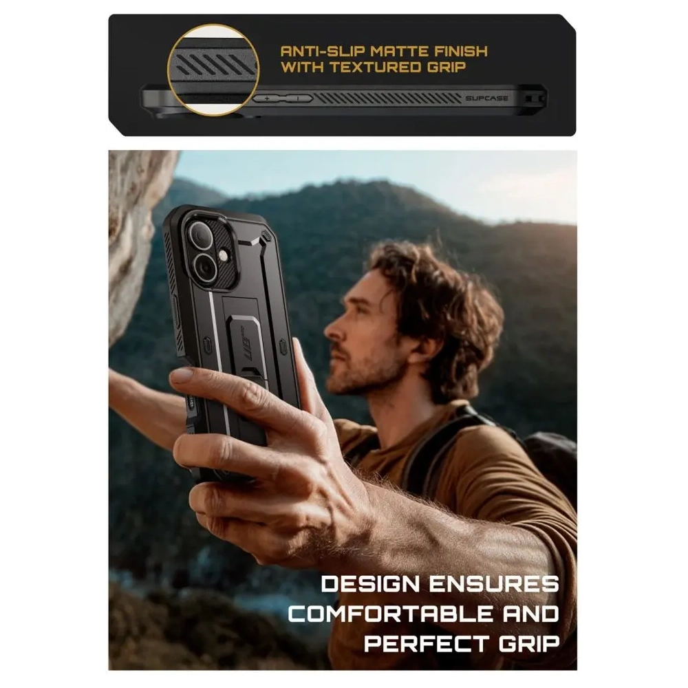 Etui Supcase Unicorn Beetle Pro do Apple iPhone 17 Black