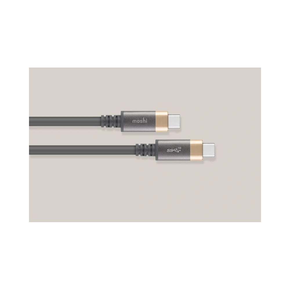 Hurtownia GSM - Kabel Moshi USB-C Monitor Cable Power Delivery 100 W, 4K (Šedá/Zlatá) - MOSH007GRYGLD - {ean13} - Hurt