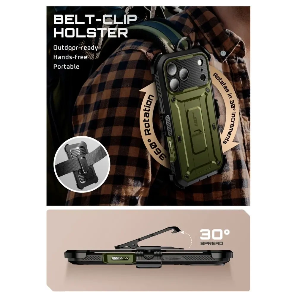 Etui Supcase Unicorn Beetle Pro do Apple iPhone 17 Pro Guldan
