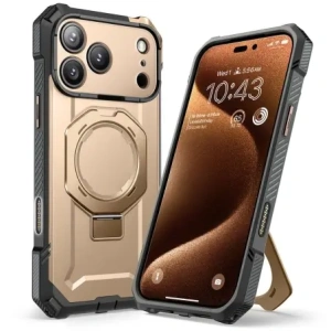 Etui Supcase Unicorn Beetle Grip Mag MagSafe do Apple iPhone 17 Pro Desert Gold