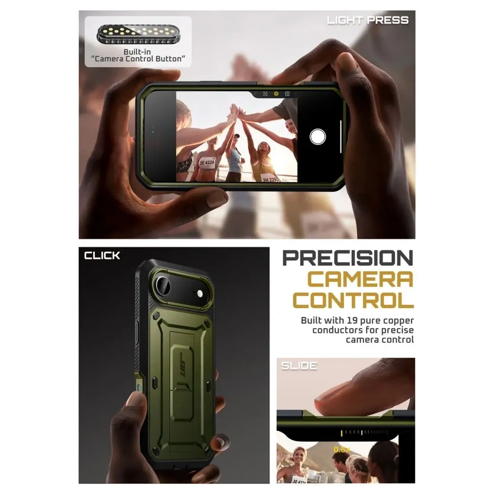 Etui Supcase Unicorn Beetle Pro do Apple iPhone 17 Air Guldan