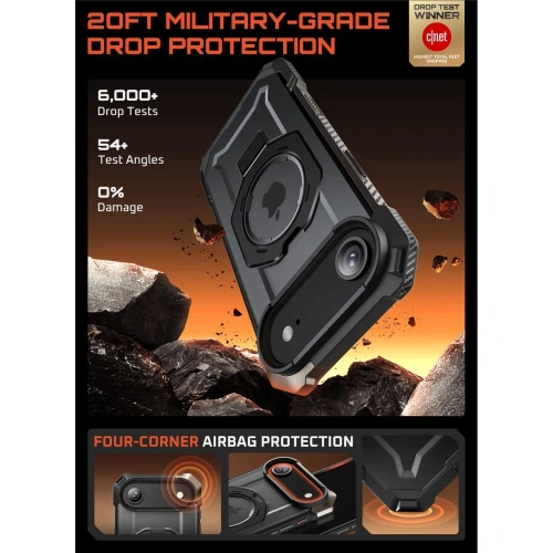 Etui Supcase Unicorn Beetle Grip Mag MagSafe do Apple iPhone Air Black