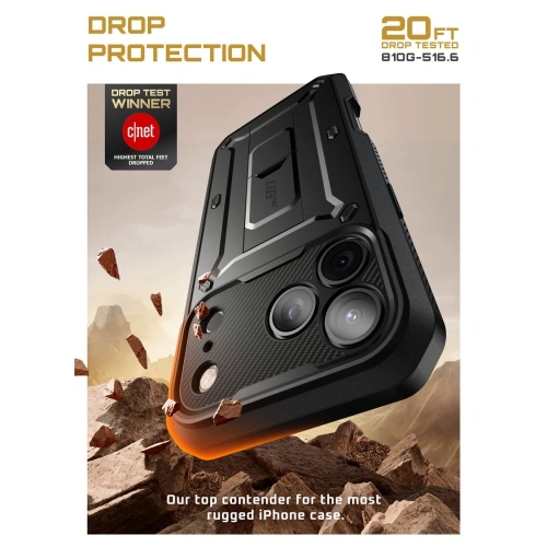 Etui Supcase Unicorn Beetle Pro do Apple iPhone 17 Pro Max Black