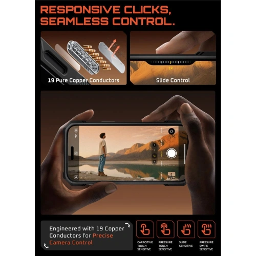 Etui Supcase Unicorn Beetle Grip Mag MagSafe do Apple iPhone 17 Pro Max Black