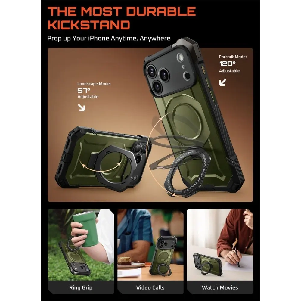 Etui Supcase Unicorn Beetle Grip Mag MagSafe do Apple iPhone 17 Pro Max Guldan