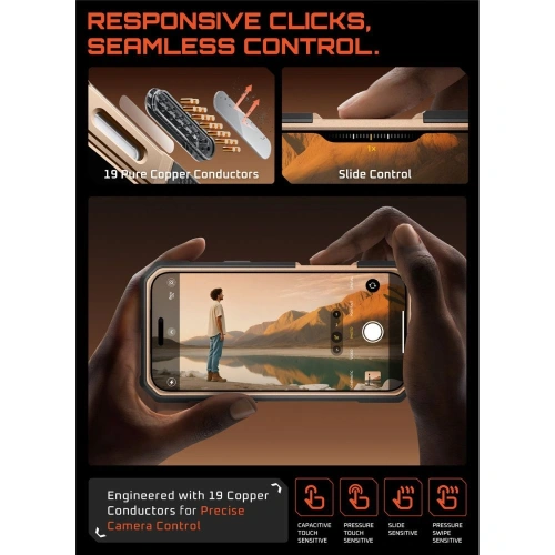 Etui Supcase Unicorn Beetle Grip Pro Mag MagSafe do Apple iPhone 17 Pro Max Desert Gold