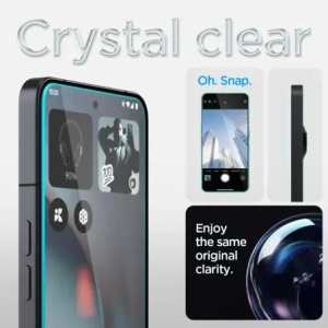 Szkło hartowane Spigen Glas.tr ez Fit do Nothing Phone 3 Clear [2 PACK]