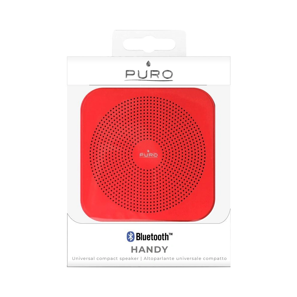 Wholesale PURO Handy Speaker Bluetooth (red) - PUR038RED - {ean13} - Hurt