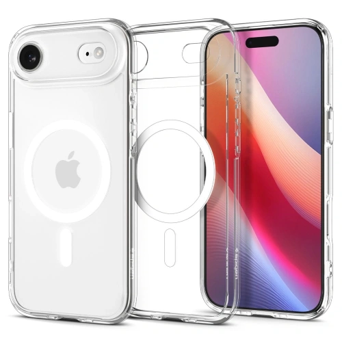 Etui Spigen Ultra Hybrid Mag MagSafe do Apple iPhone Air Clear/white