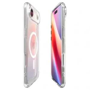 Etui Spigen Ultra Hybrid Mag MagSafe do Apple iPhone Air Clear/white