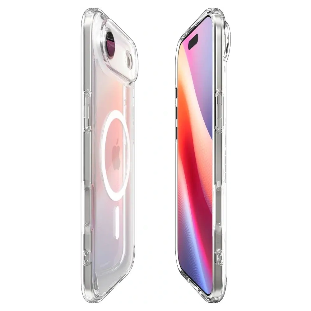 Etui Spigen Ultra Hybrid Mag MagSafe do Apple iPhone Air Clear/white