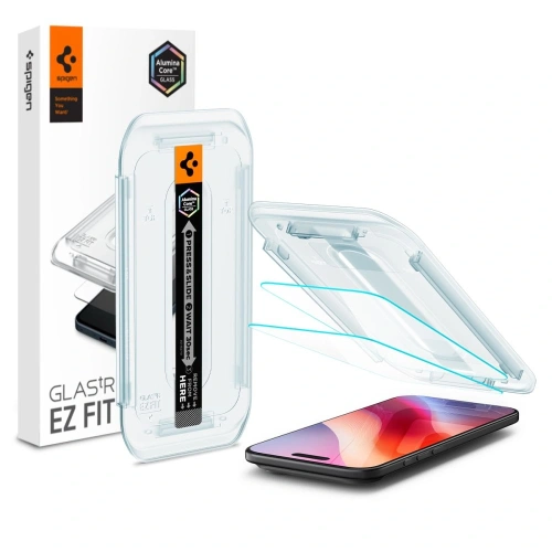 Szkło hartowane Spigen Glas.tr ez Fit do Apple iPhone Air Clear [2 PACK]