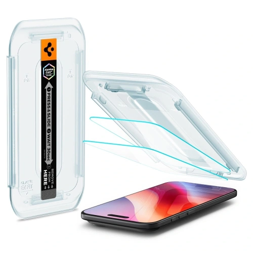 Szkło hartowane Spigen Glas.tr ez Fit do Apple iPhone Air Clear [2 PACK]