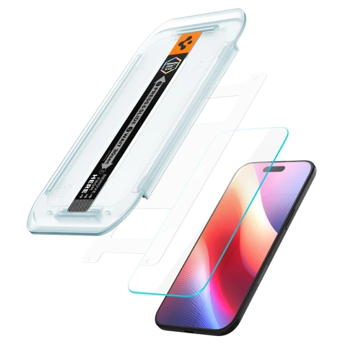 Szkło hartowane Spigen Glas.tr ez Fit do Apple iPhone Air Clear [2 PACK]
