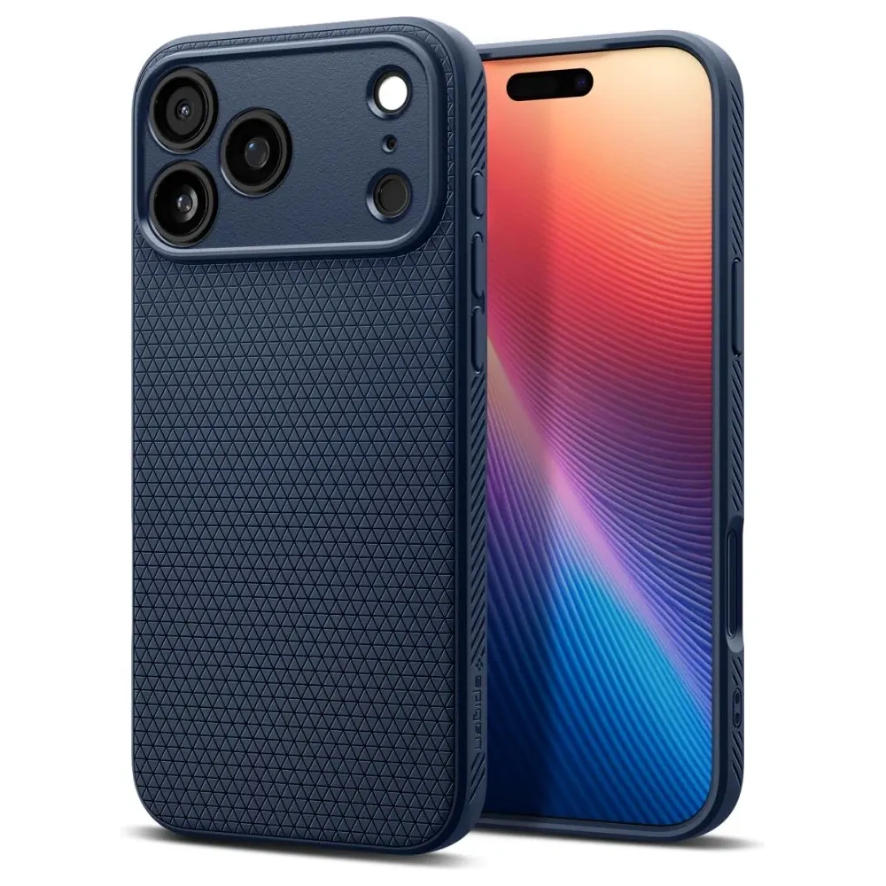Etui Spigen Liquid Air do Apple iPhone 17 Pro Navy Blue
