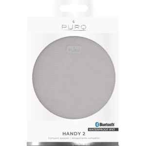 Wholesale PURO External Handy 2 Speaker Bluetooth IPX7 (gray) - PUR041GRY - {ean13} - Hurt