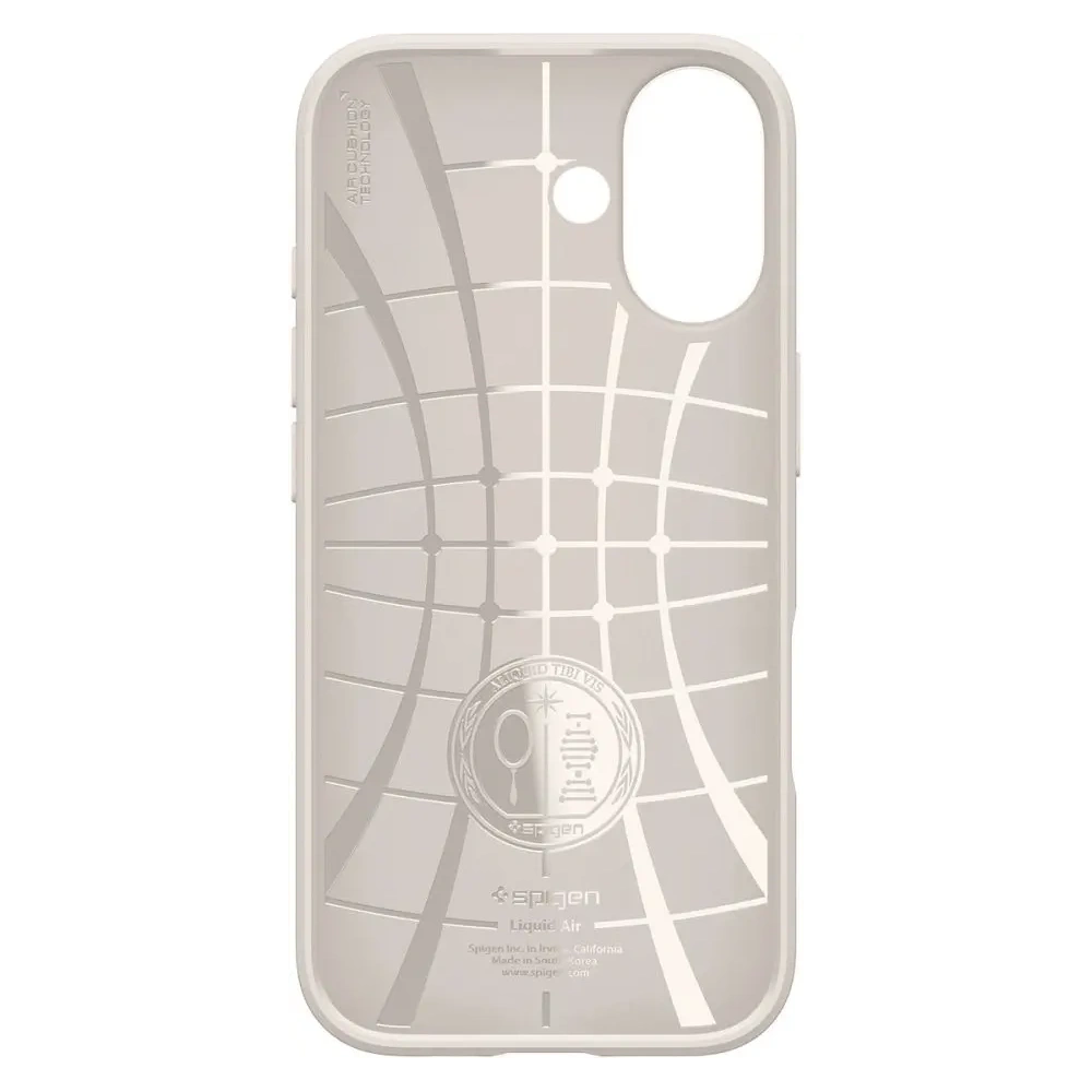 Etui Spigen Liquid Air do Apple iPhone 17 Natural Titanium