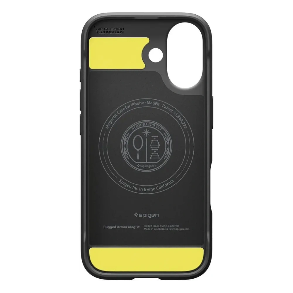 Etui Spigen Rugged Armor Mag MagSafe do Apple iPhone 17 Matte Black
