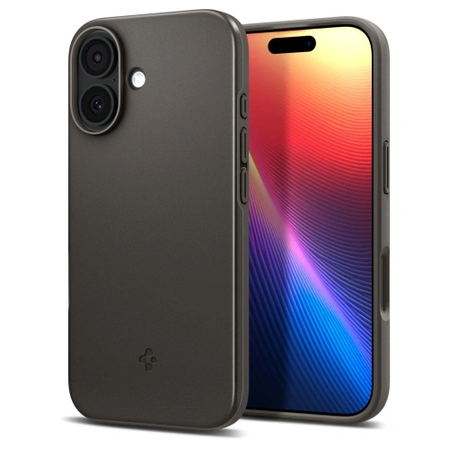 Etui Spigen Thin Fit Mag MagSafe do Apple iPhone 17 Gunmetal