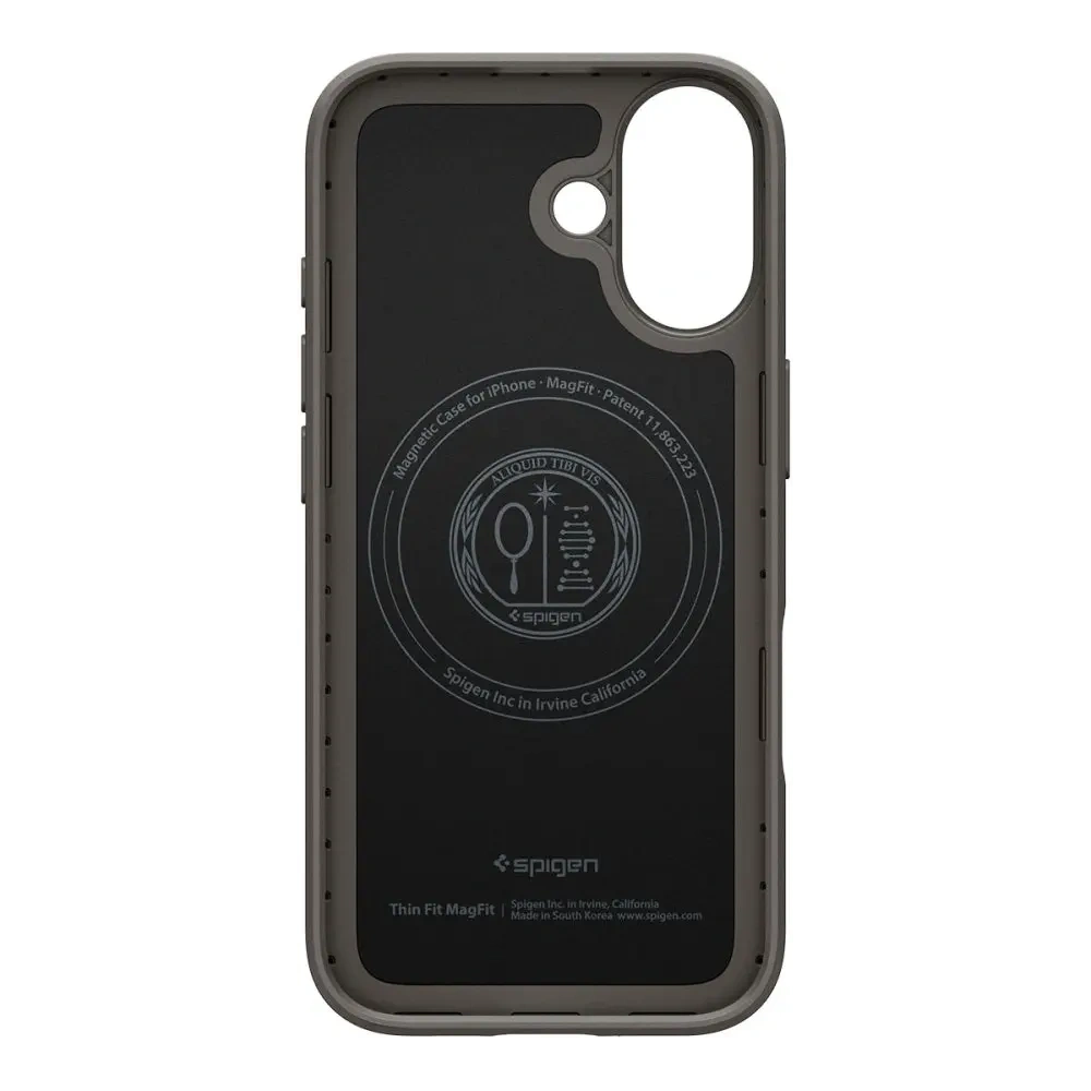 Etui Spigen Thin Fit Mag MagSafe do Apple iPhone 17 Gunmetal