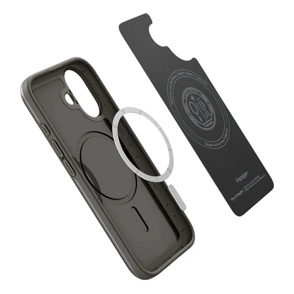 Etui Spigen Thin Fit Mag MagSafe do Apple iPhone 17 Gunmetal