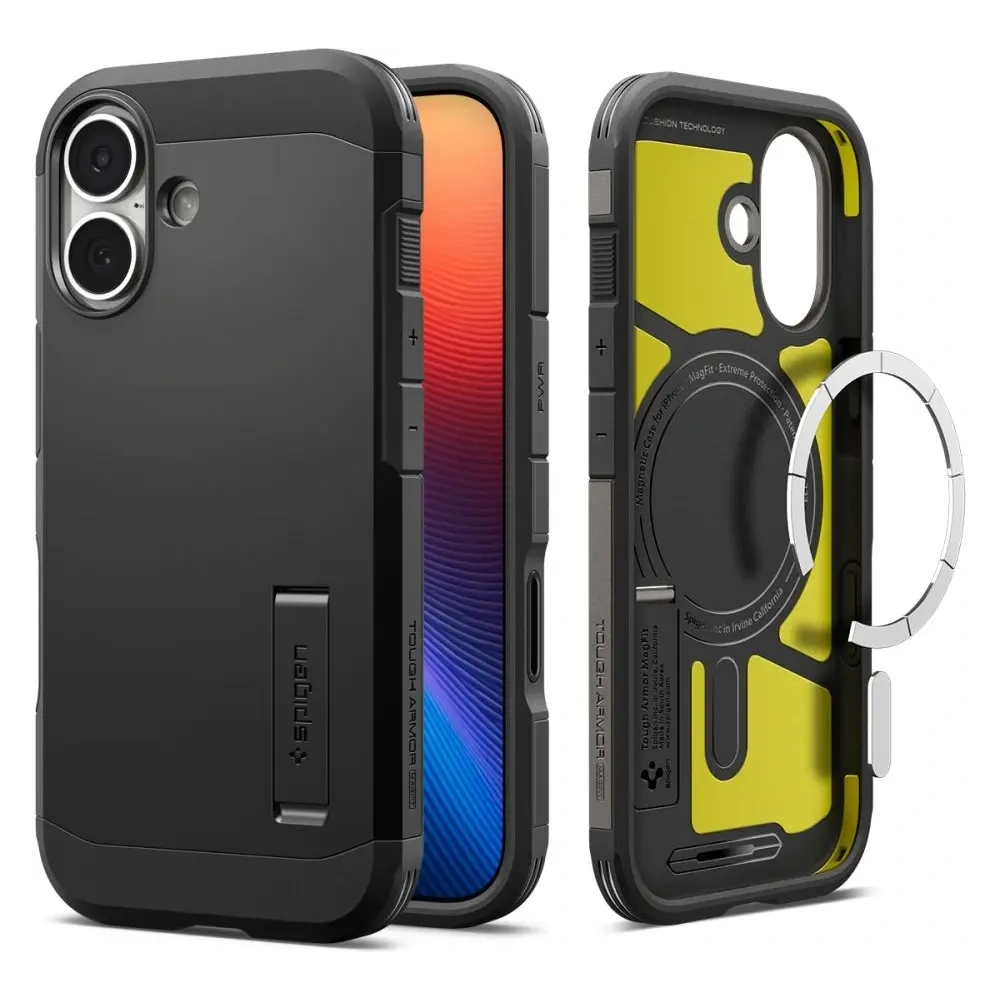 Etui Spigen Tough Armor T Mag MagSafe do Apple iPhone 17 Black