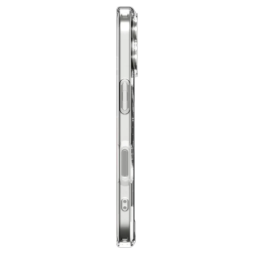 Etui Spigen Ultra Hybrid Mag MagSafe do Apple iPhone 17 Clear/white