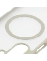 Etui z pierścieniem magnetycznym Bizon Case MatteO do Samsung Galaxy A17 5G przydymione-beżowe