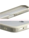 Etui z pierścieniem magnetycznym Bizon Case MatteO do Samsung Galaxy A17 5G przydymione-beżowe