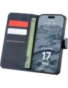 Etui z klapką Bizon Case Pocket do Apple iPhone 17 Pro granatowe