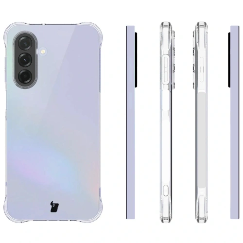 Elastyczne etui Bizon Case Salpa do Samsung Galaxy A17 5G przezroczyste