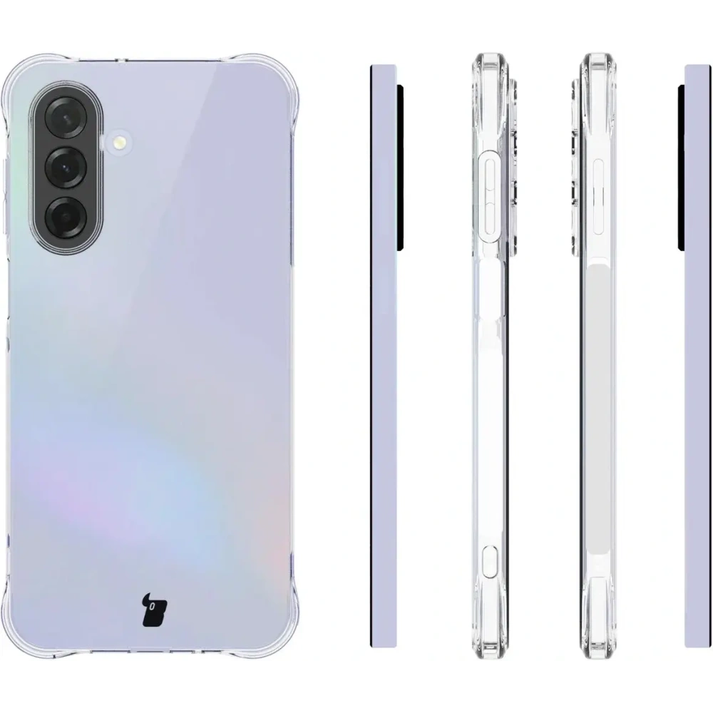 Elastyczne etui Bizon Case Salpa do Samsung Galaxy A17 5G przezroczyste
