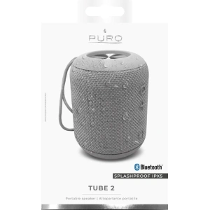Wholesale PURO External Tube 2 Speaker Bluetooth IPX5 (gray) - PUR044GRY - {ean13} - Hurt
