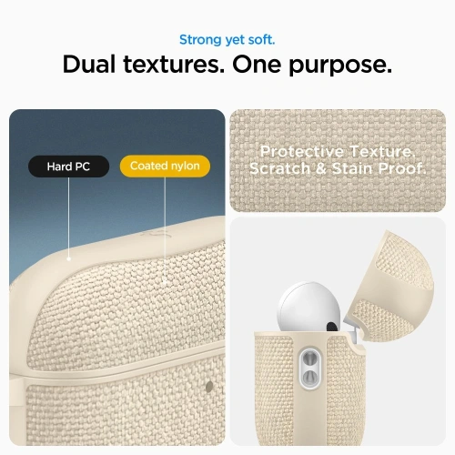 Etui Spigen Urban Fit do Apple AirPods Pro 3 Dune Beige