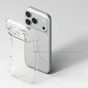 Etui Ringke Air do Apple iPhone 17 Pro Max Glitter Clear