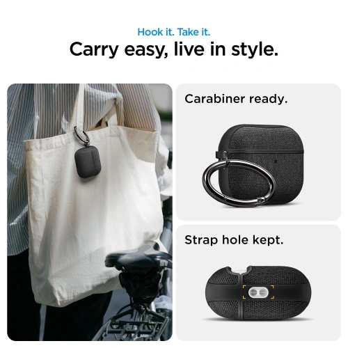 Etui Spigen Urban Fit do Apple AirPods Pro 3 Black