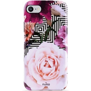 Hurtownia GSM - Etui PURO Glam Geo Flowers Apple iPhone SE 2022/SE 2020/8/7/6s (Pink Peonies) - PUR047PNK - {ean13} - Hurt