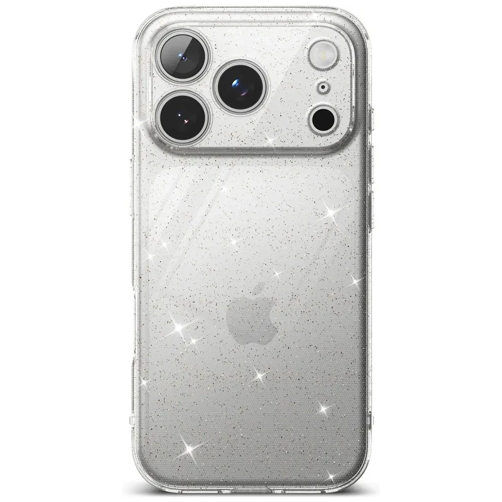Etui Ringke Air do Apple iPhone 17 Pro Glitter Clear